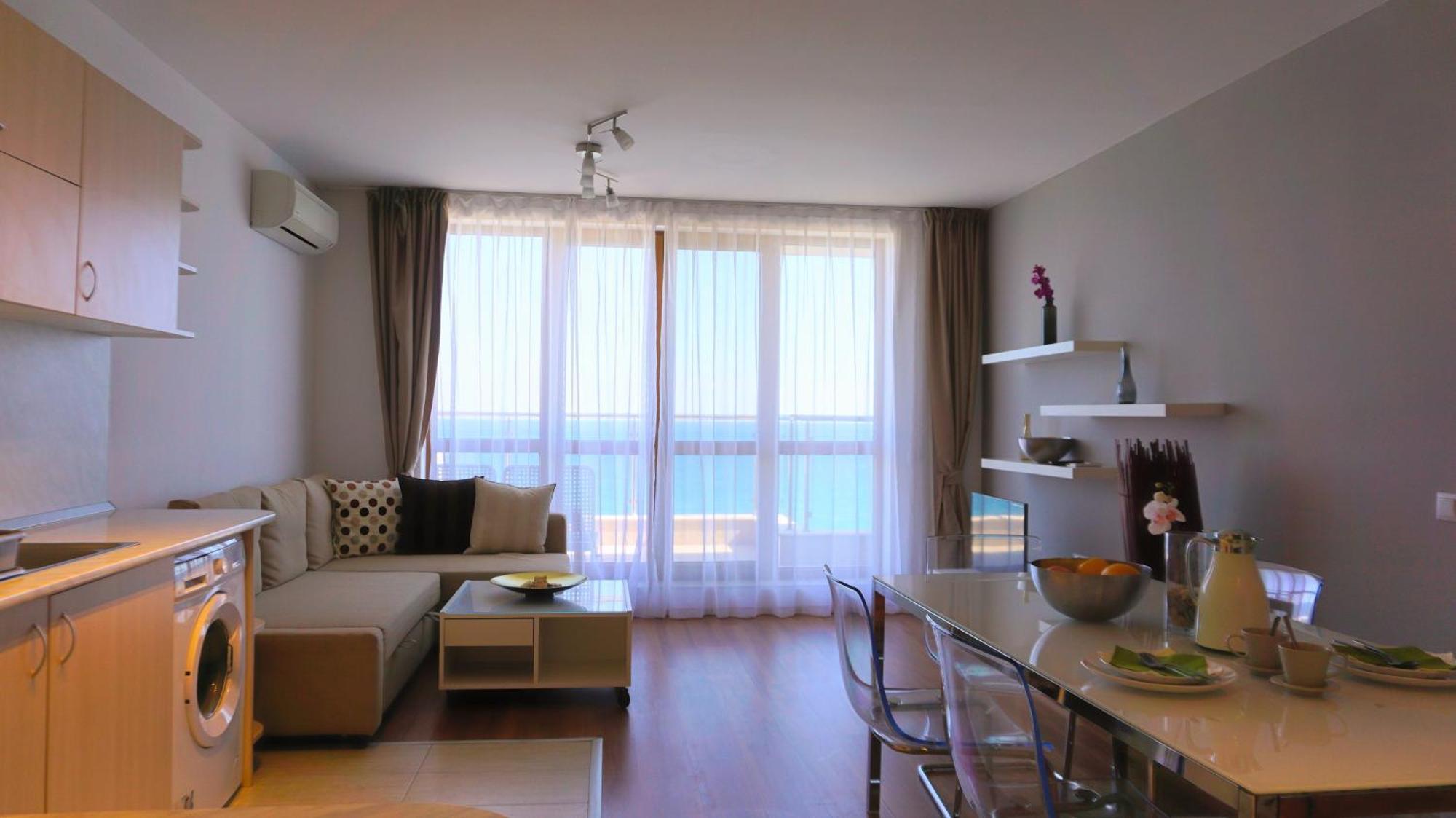 Апартаменти Бяла Клиф На Плажа - Apartments Byala Cliff First Line Εξωτερικό φωτογραφία